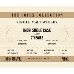 The ImpEx Collection Indri Single Cask 7 Year Old - Image 2