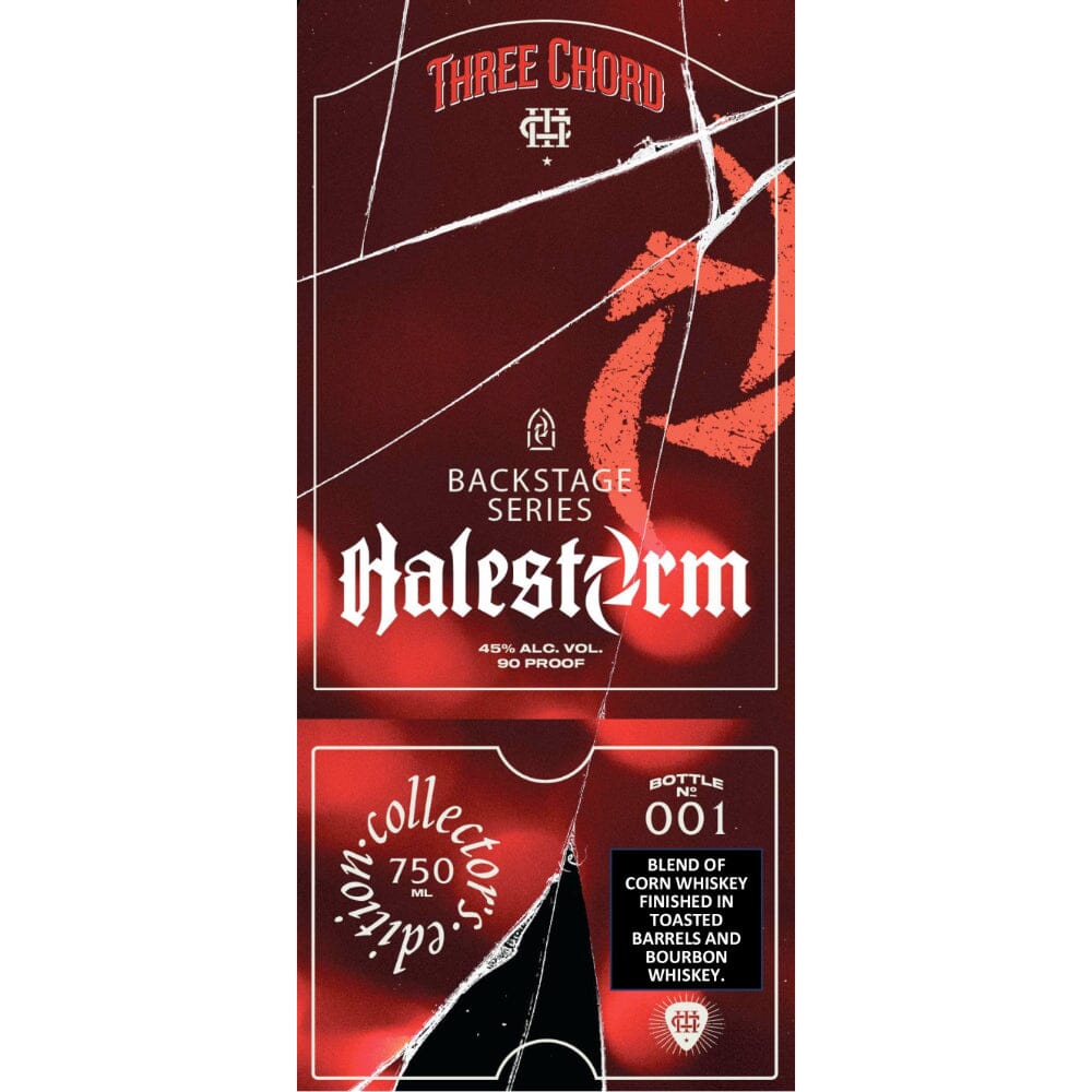 BuyThreeChordHalestormBlendofCornWhiskeyOnlie Three Chord Halestorm Blended Corn Whiskey - Image 1