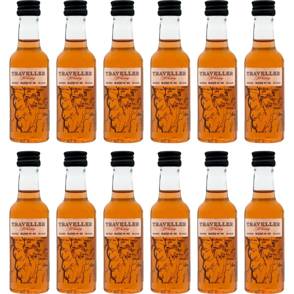 BuyTravellerWhiskeybyChrisStapleton_BuffaloTrace50ml12pkOnline Traveller Whiskey by Chris Stapleton & Buffalo Trace 50ml 12pk - Image 1