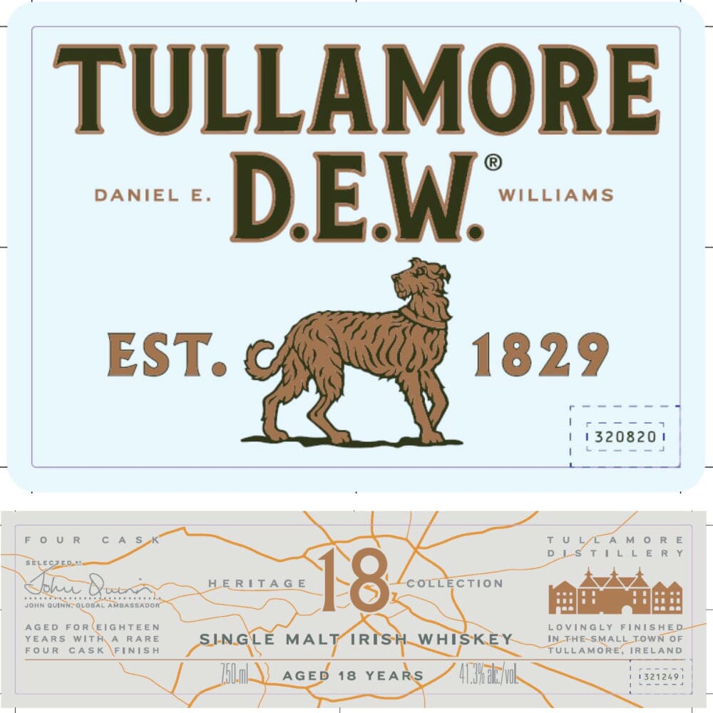BuyTullamoreDewHeritageCollection18YearOldOnline Tullamore Dew Heritage Collection 18 Year Old - Image 1
