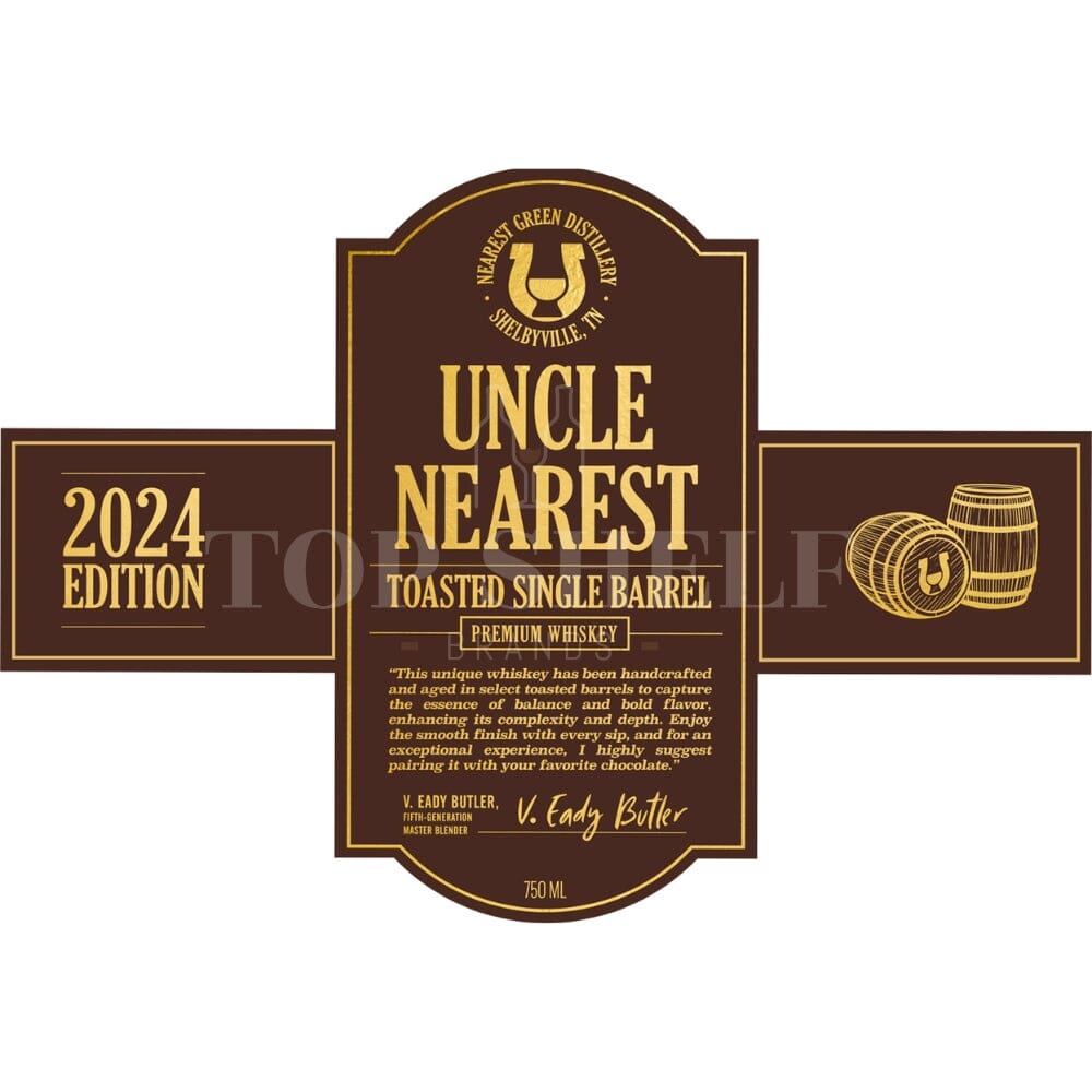 BuyUncleNearestToastedSingleBarrel2024EditionOnline Uncle Nearest Toasted Single Barrel 2024 Edition - Image 1