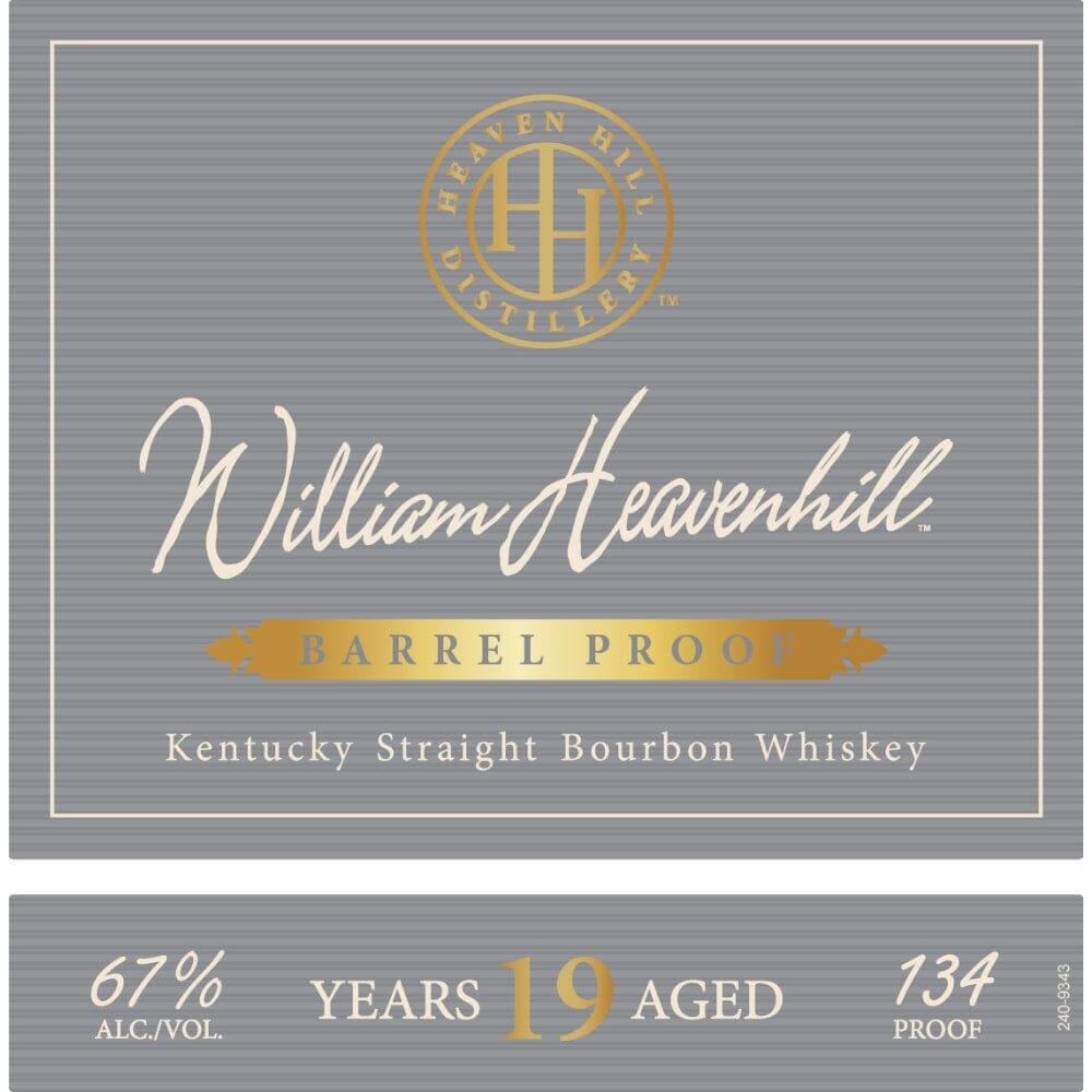 BuyWilliamHeavenhill19YearOldBarrelProofBourbonOnline William Heavenhill 19 Year Old Barrel Proof Bourbon - Image 1