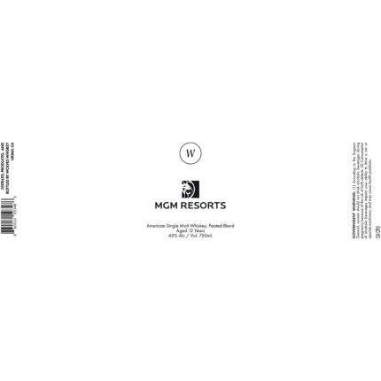 Wolves MGM Resorts American Single Malt
