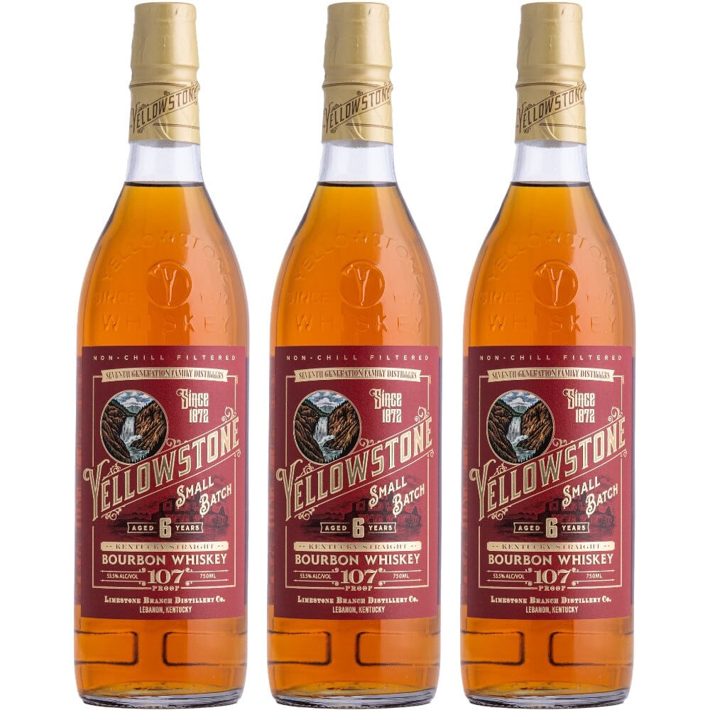 BuyYellowstone6YearOldSmallBatchBourbon3pkOnline Yellowstone 6 Year Old Small Batch Bourbon 3PK - Image 1