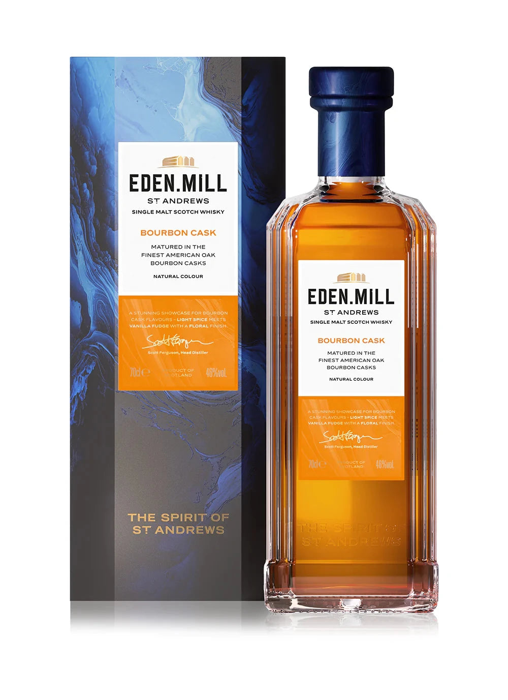 EM_20SM_20Bourbon Eden Mill St Andrews Bourbon Cask Single Malt Scotch - Image 1