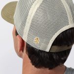 Pappy & Company Trucker Hat in Olive - Image 2