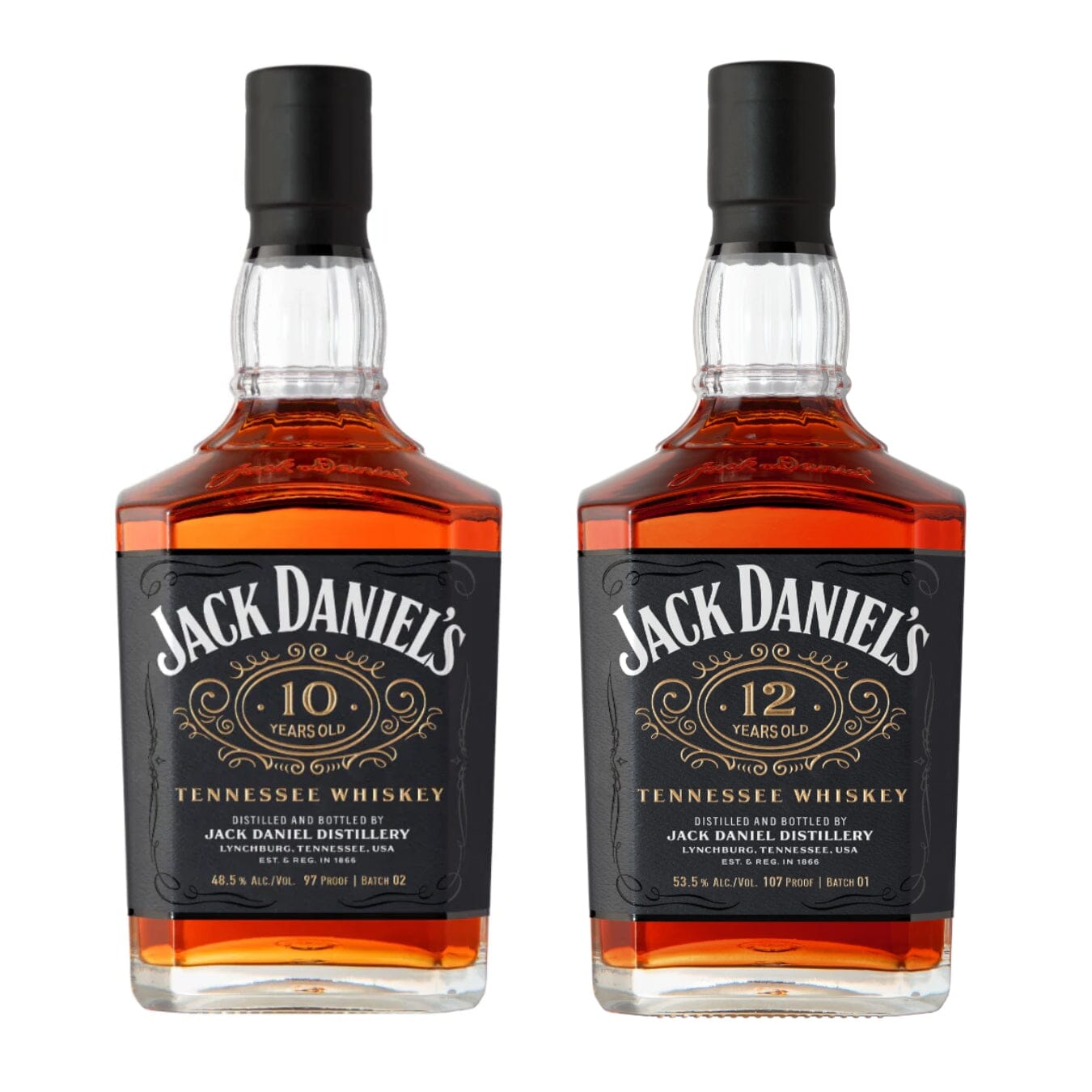 JackBundle Jack Daniel's 10 & 12 Year Old Bundle - Image 1