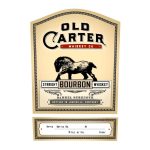 Old Carter Straight Bourbon Whiskey Barrel Strength Batch #3 106.8 Proof - Image 2