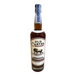Old Carter Straight American Whiskey Barrel Strength Small Batch 13 Year Old Batch #7 133.6 Proof