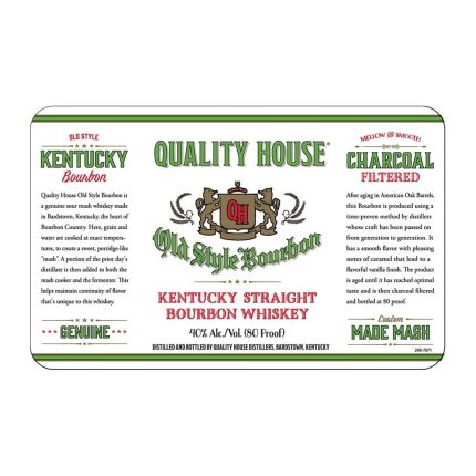Quality House Kentucky Bourbon