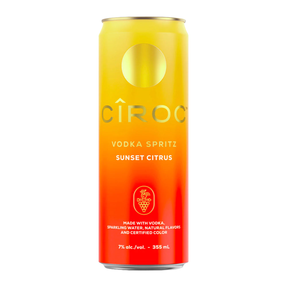 cirocsunset Ciroc Vodka Spritz Sunset Citrus 4PK Cans - Image 1