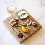Bourbon Barrel Stave Cutting Board: Square - Image 3